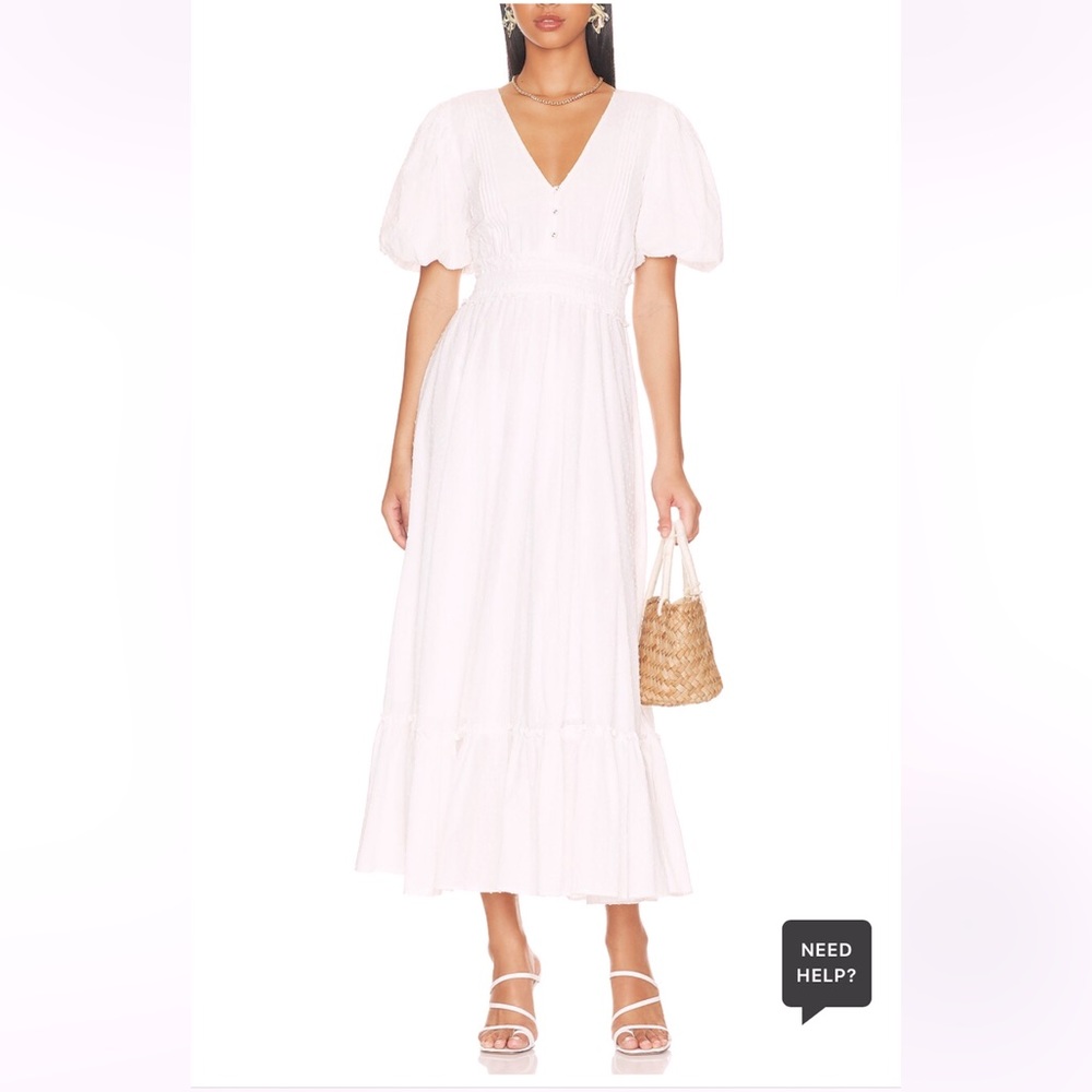 Cleobella dress - ivory Corah ankle dress (S)